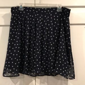 Large Old Navy Polka Dot Skirt